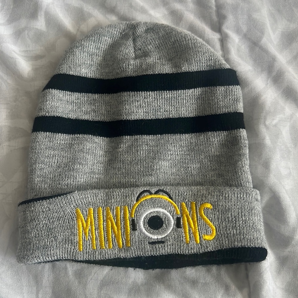 Minions winter beanie hat